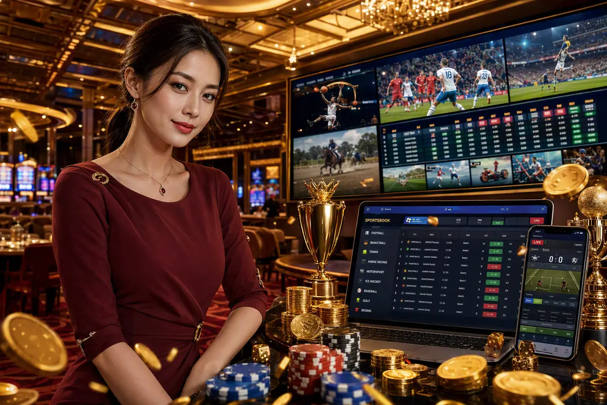euwin Casino meja baccarat langsung